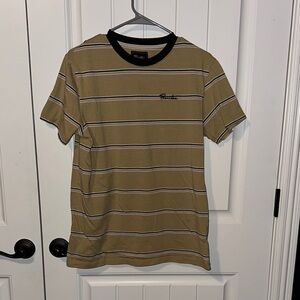 Primitive Men's Tan Striped T-Shirt